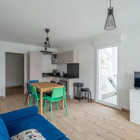 Apartment Neuf 3* A 100m De L'ocean Avec Piscine Pour 8 Personnes - Menage Inclus - Fr-1-50-113 *